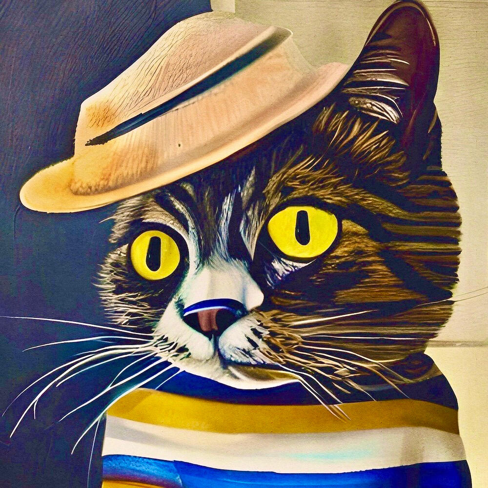 Tormented Genius Cat