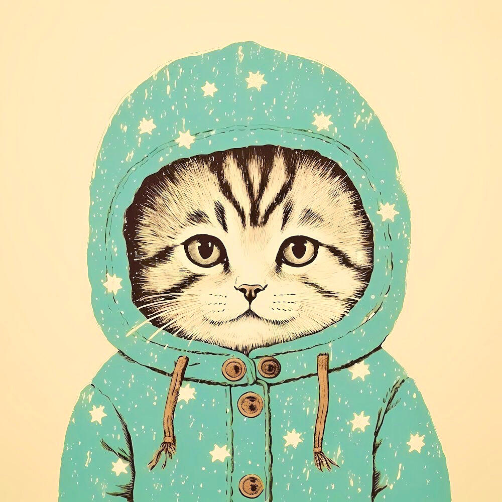 Hoodie Cat